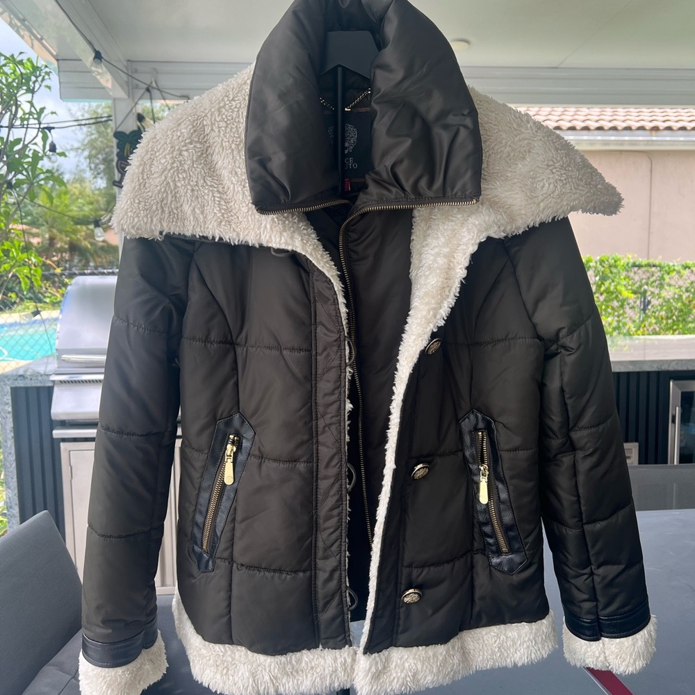 Women's Black & White Jacket